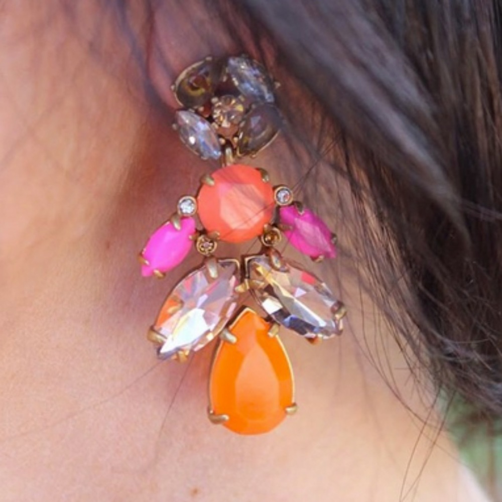 Stella and Dot Geo Pop Earrings